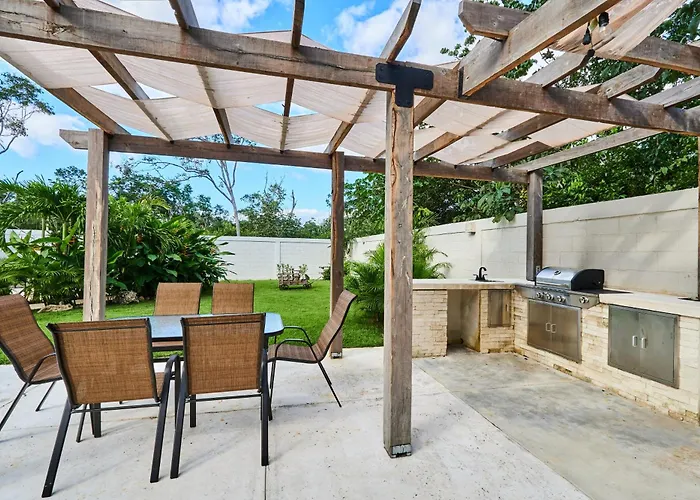 Tortuga Lux 4 Bdr Big Garden*pool *cenote Villa